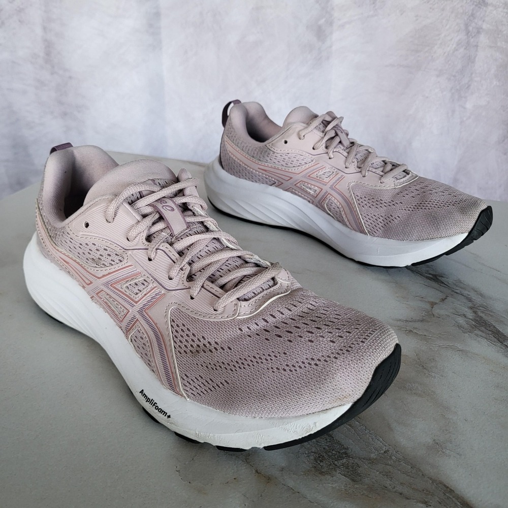 ASICS GEL-Contend 9 Shoes Womens Size 9.5 Lavender Mesh Running Sneakers